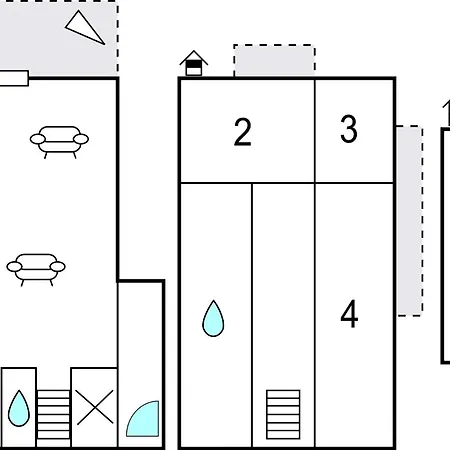 別荘 Lovely In With Kitchen ムシチツェ